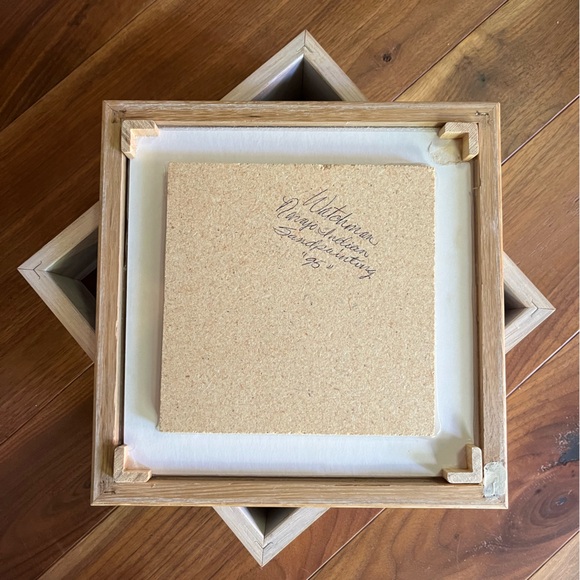 'Watchman' Navajo Indian Handmade Sandpainting Box - Picture 5 of 12